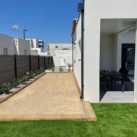 Villa Neuve 5 Etoiles Avec Piscine Chauffee, A 900m Des Plages Sérignan